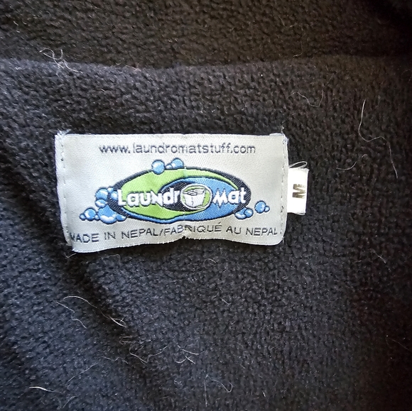 Laundromat stuff wool zip up jacket - Picture 2 of 3